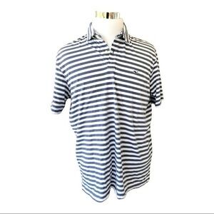Vineyard Vines Striped Jersey Knit Polo Shirt